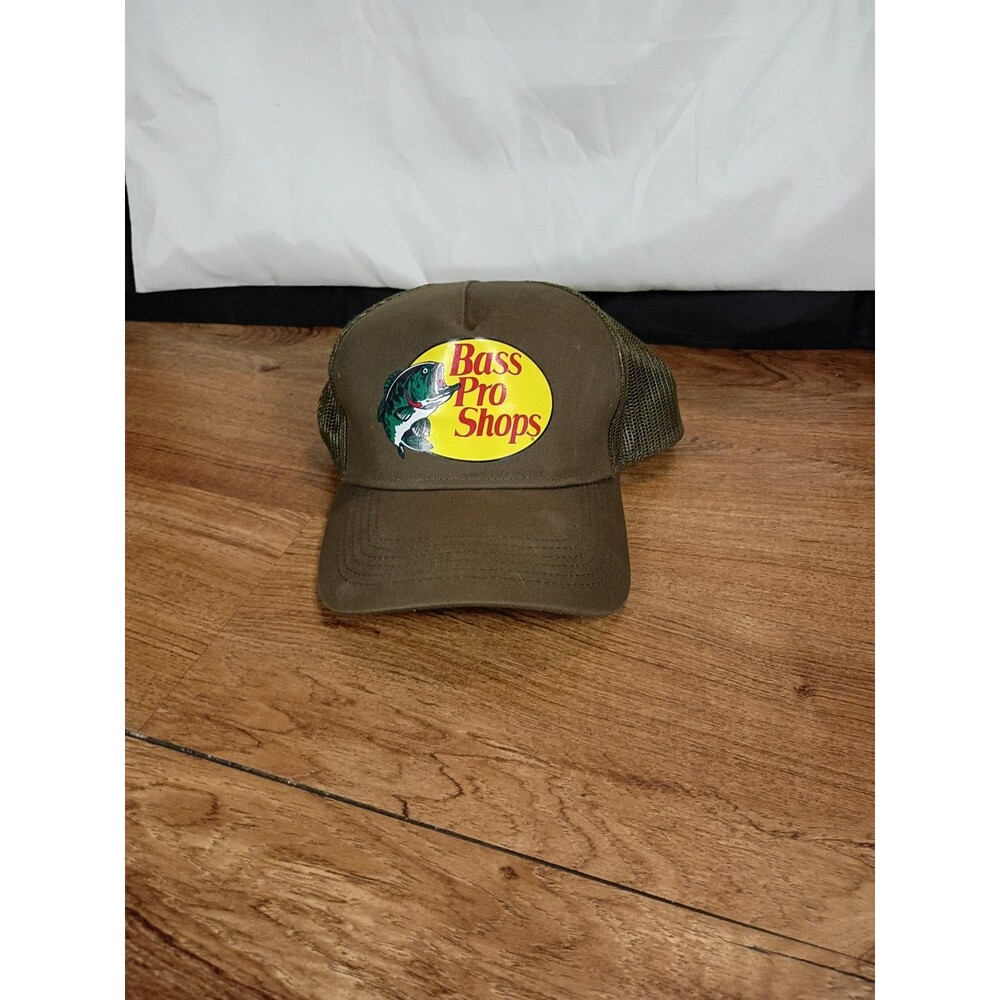 Bass Pro Shops Trucker Hat Olive OSFA